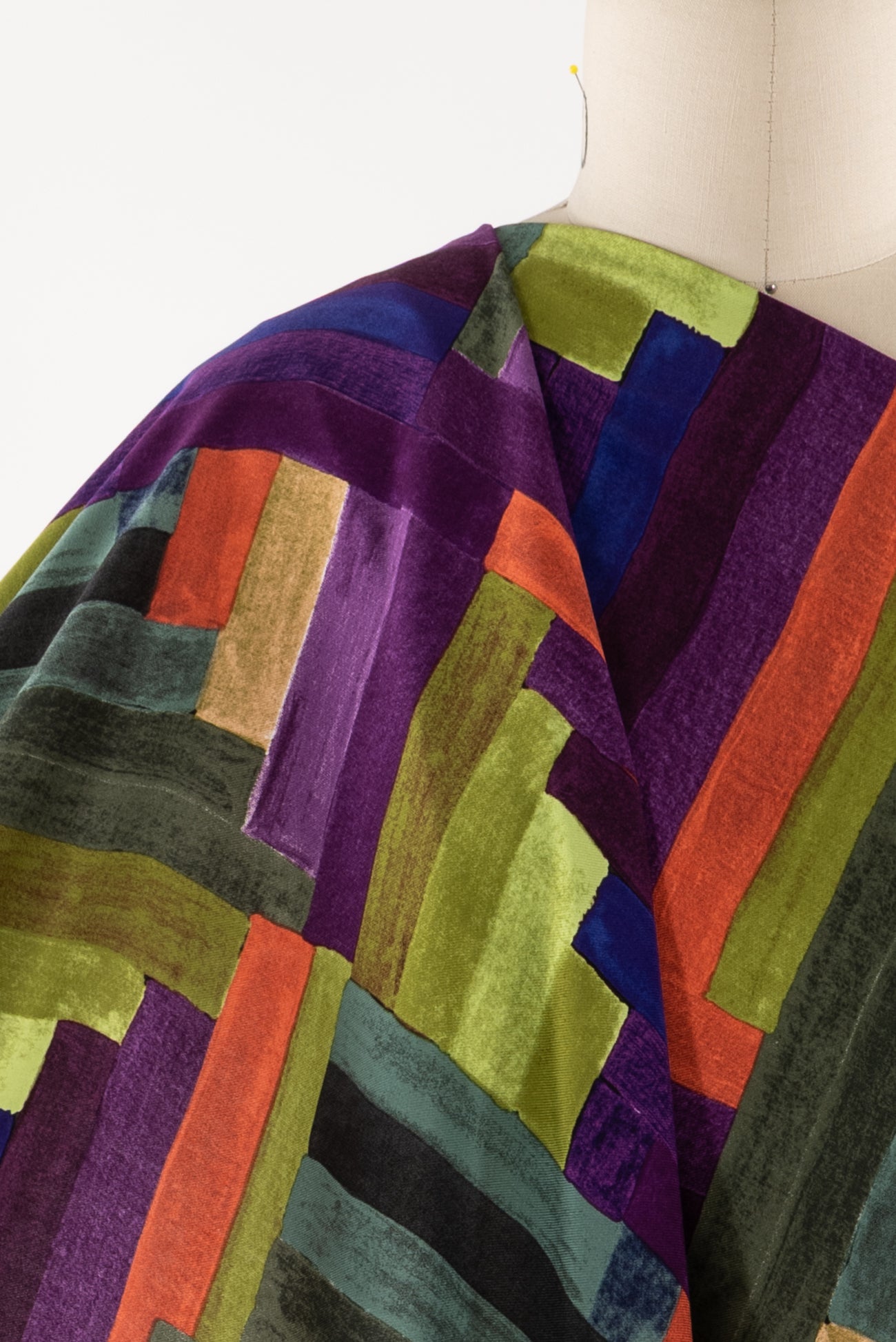 Technicolor Sticks Rayon Woven - ENDCUT