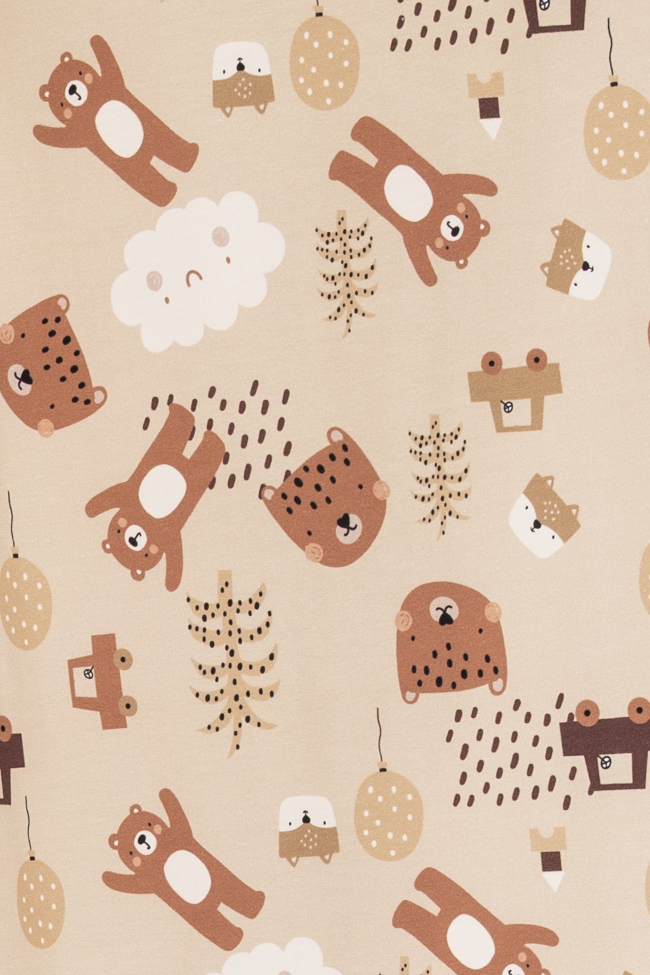 Teddy Danish Cotton/Spandex Knit