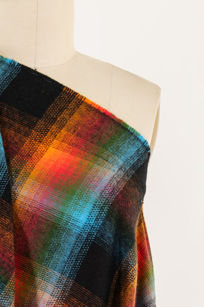 Telluride Plaid Cotton Flannel Woven - Marcy Tilton Fabrics