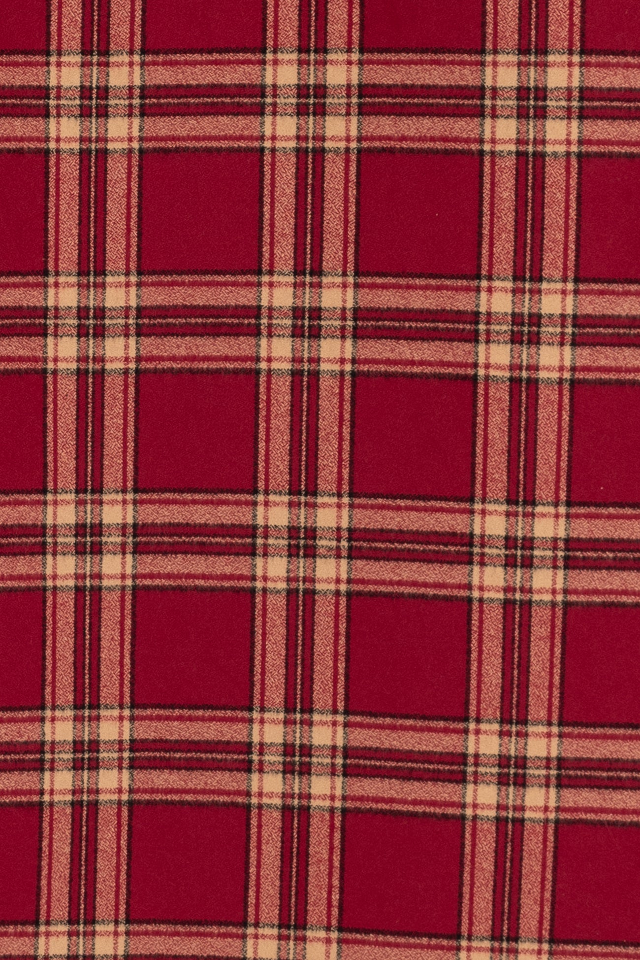 Telluride Plaid Cotton Flannel Woven