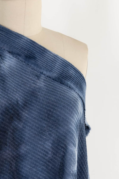 Thermal Blues Knit - Marcy Tilton Fabrics