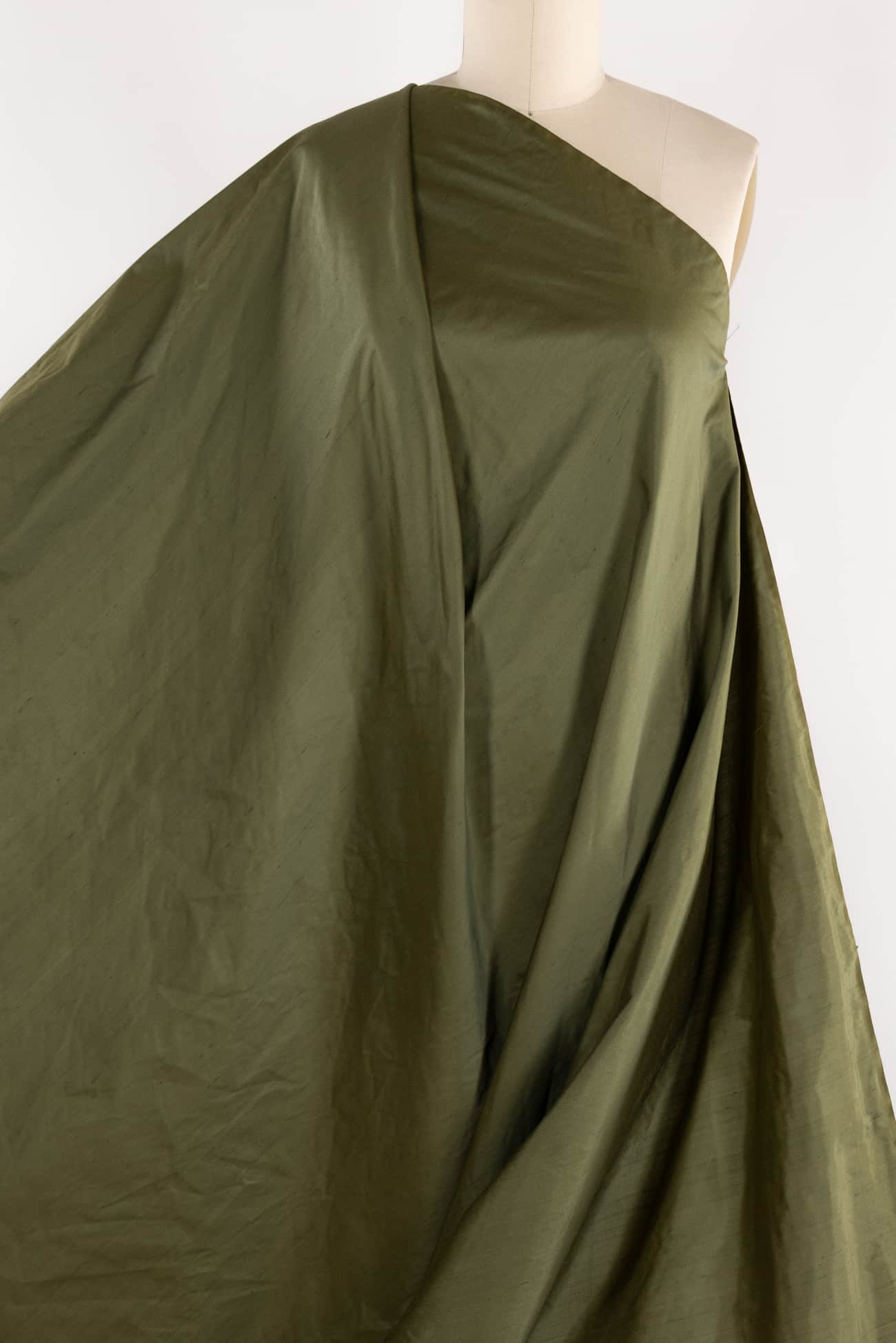 Thyme Silk Dupioni Woven