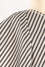 Ticking Luxe Cotton/Linen Woven