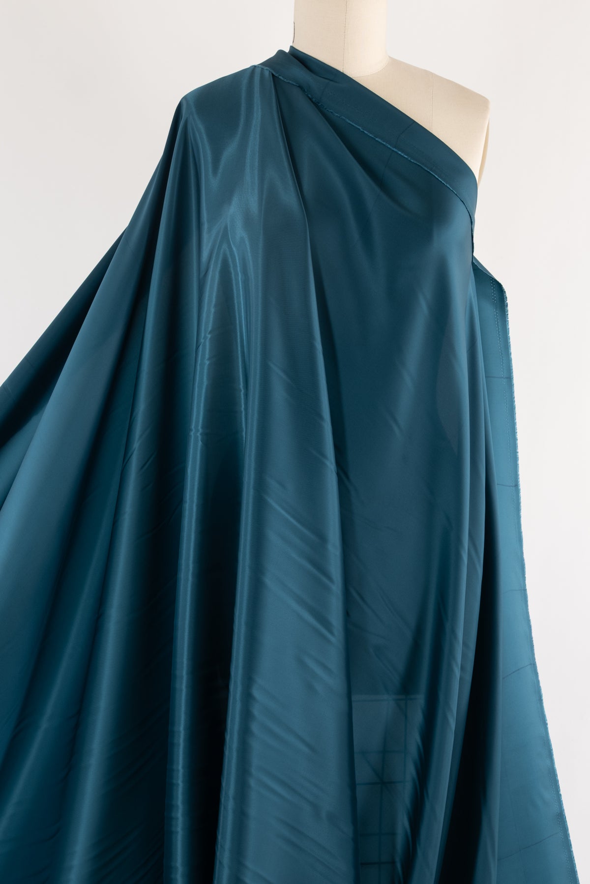 Tidepool Teal Cupro Rayon Lining