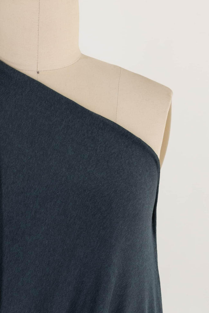 Tidewater Teal Sweater Knit - Marcy Tilton Fabrics