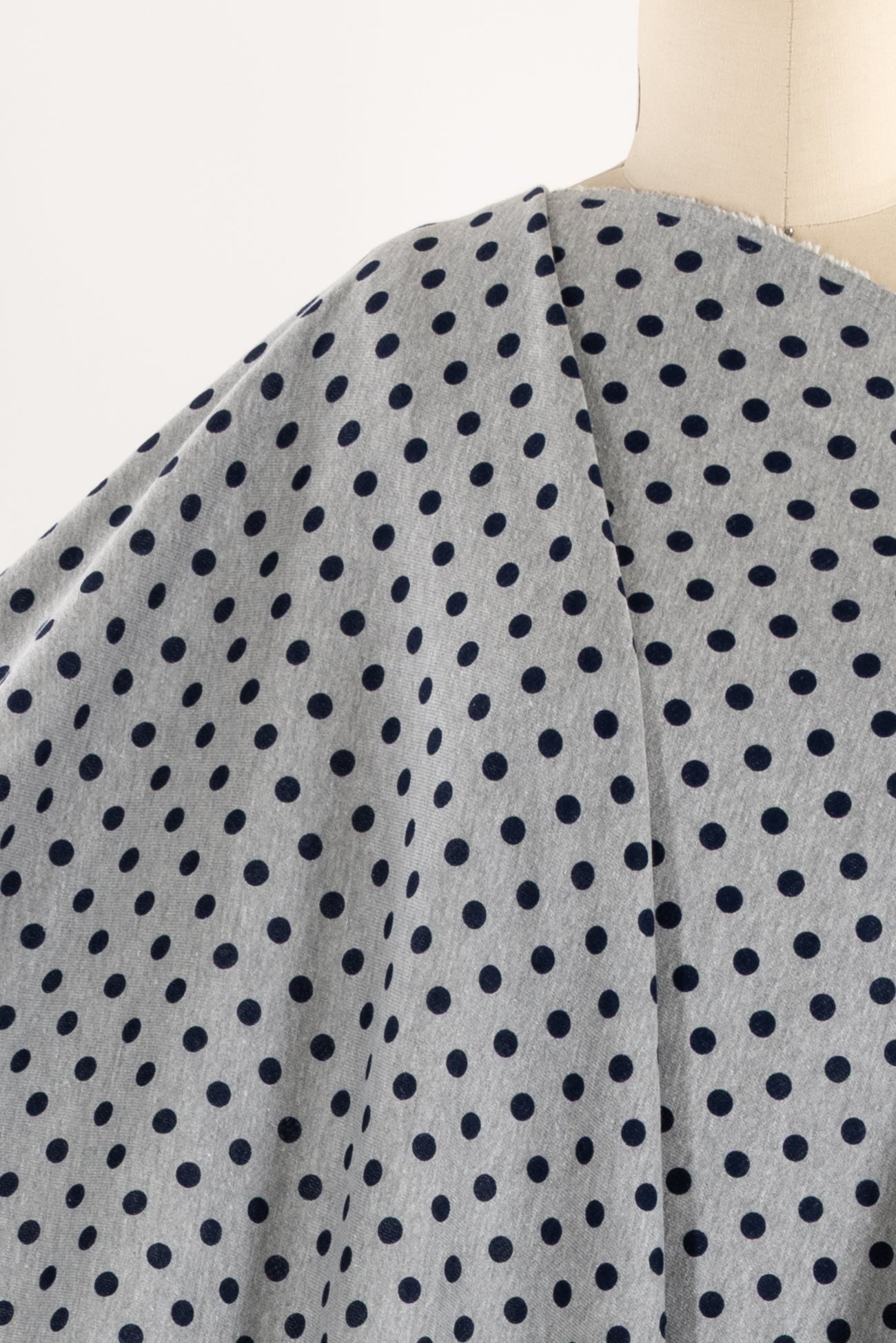 Tomboy Dots Cotton French Terry Knit