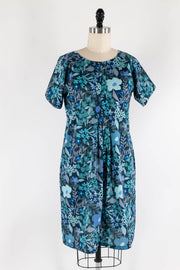 Blue Floral Liberty Cotton Dress