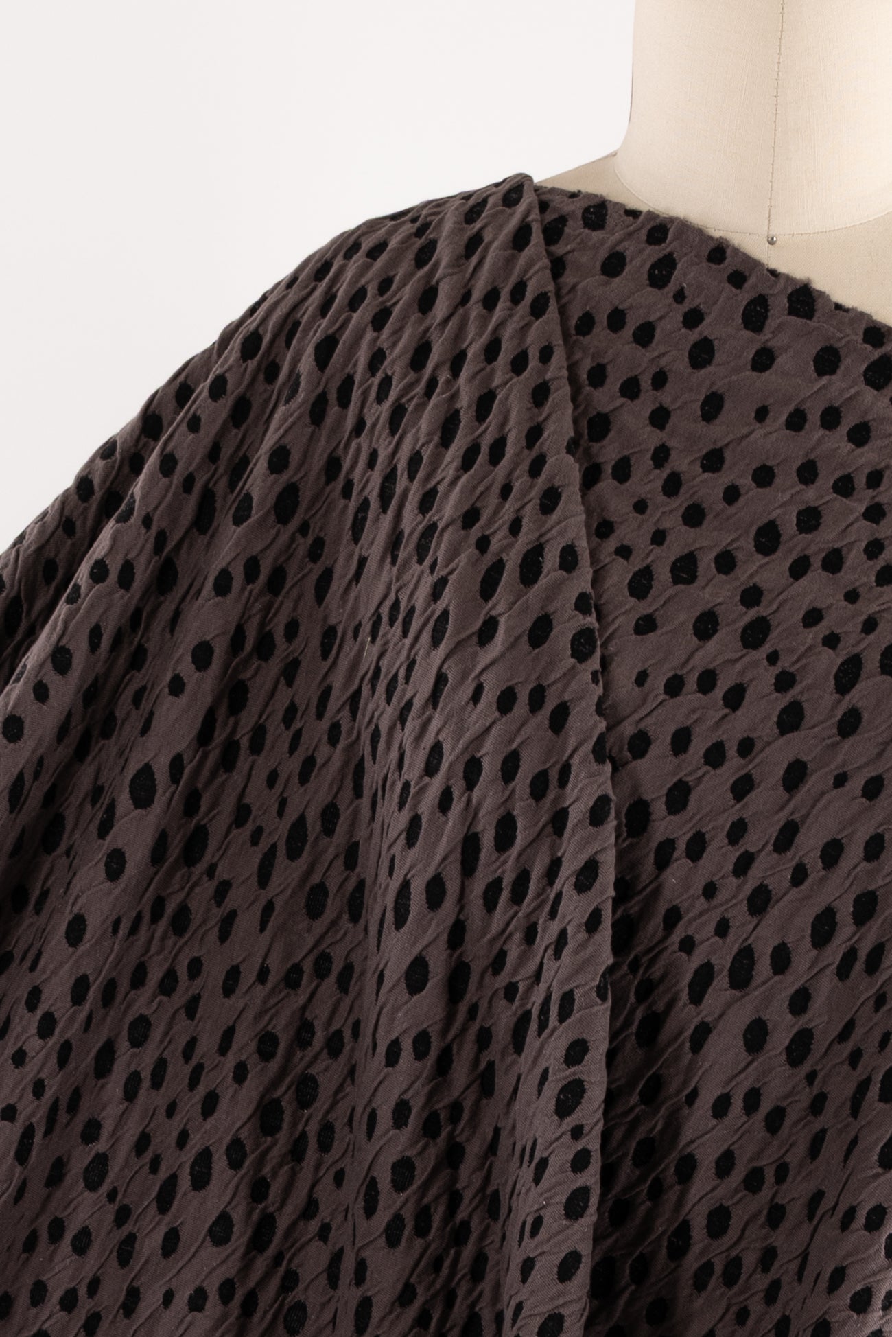 Truffle Dots Jacquard Double Knit