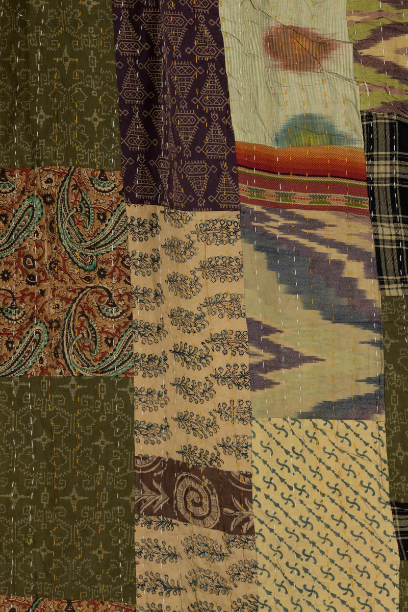 Tupelo Honey Cotton Kantha Woven - Marcy Tilton Fabrics