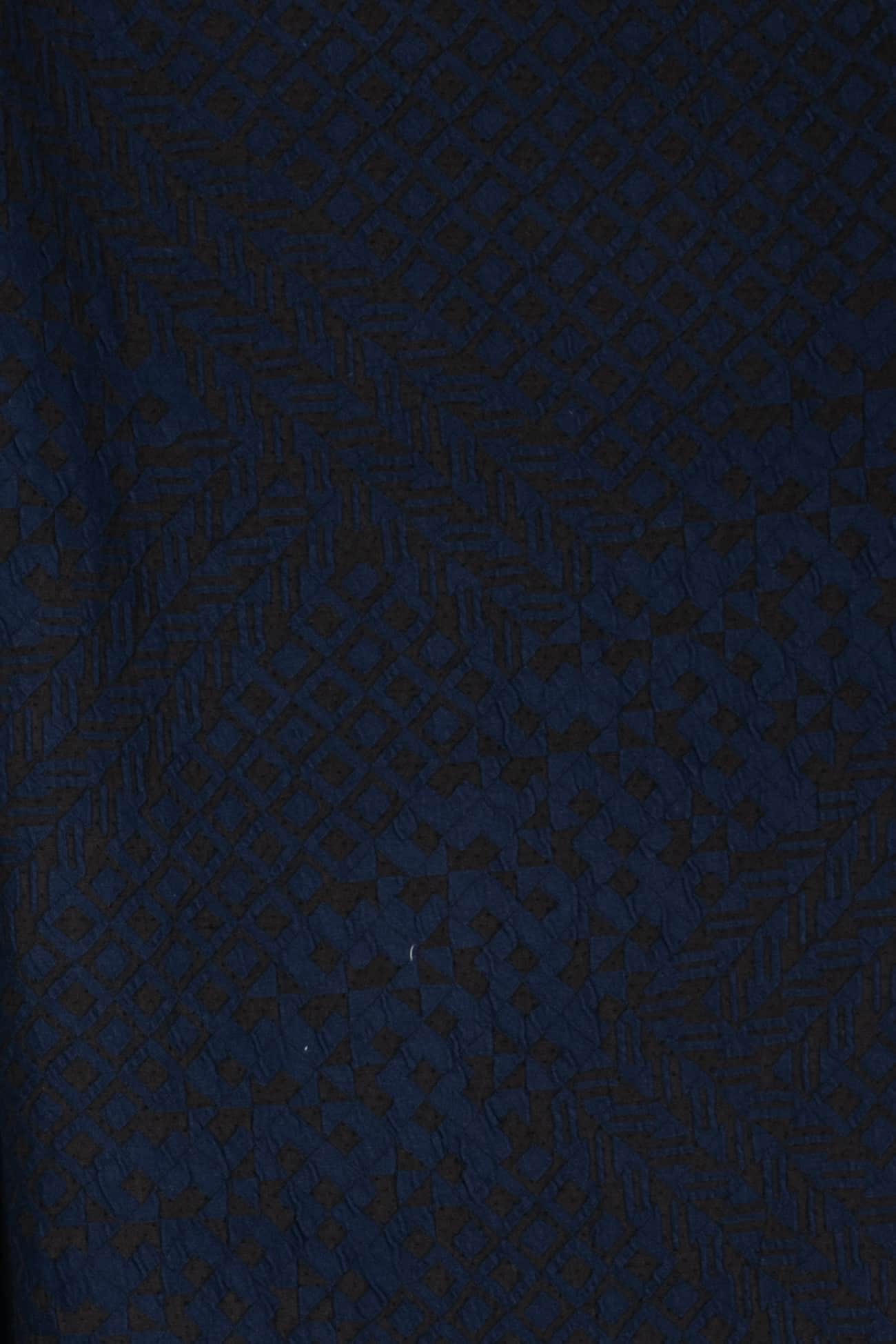 Turbulant Indigo Jacquard Knit