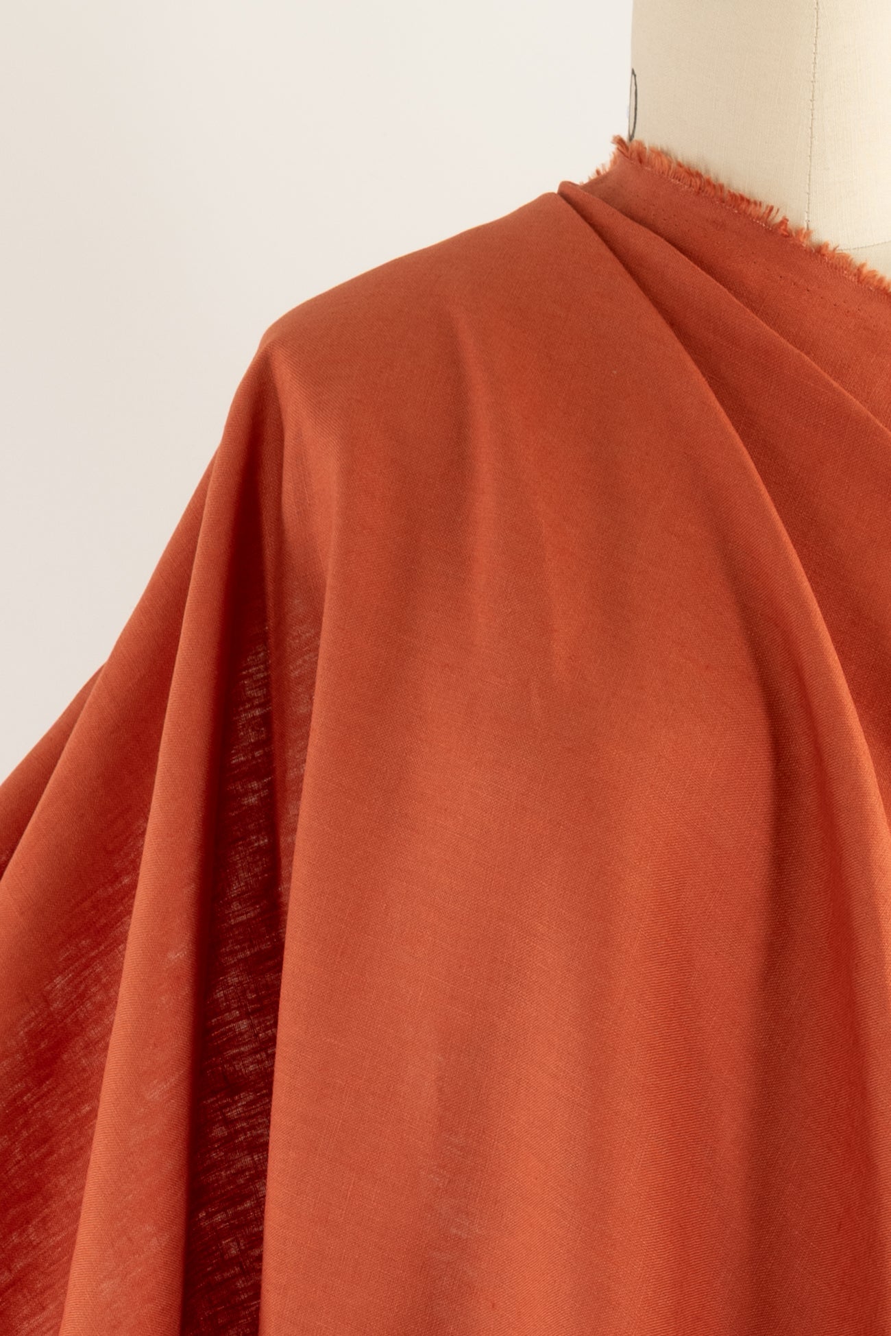 Tuscan Clay Euro Linen Woven