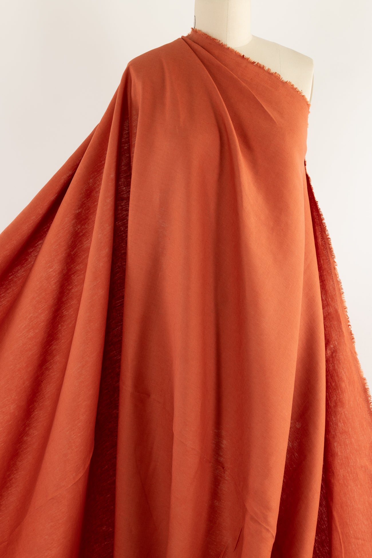 Tuscan Clay Euro Linen Woven