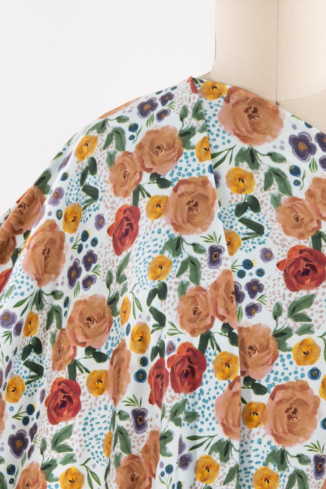 Tussie Mussie Bouquet Cotton USA Knit