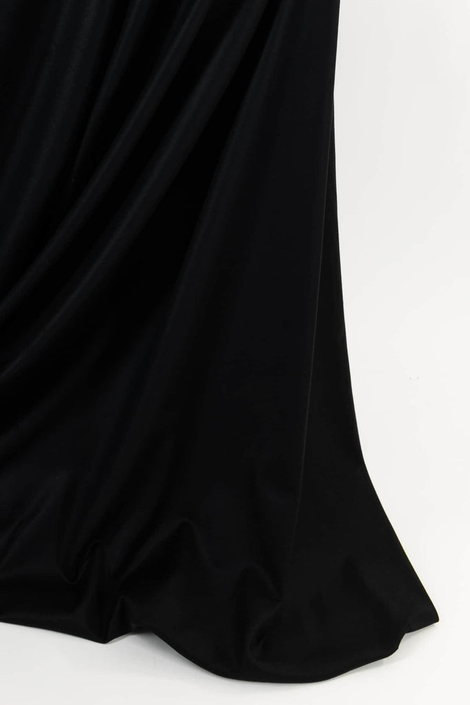 Tuxedo Black Italian Cashmere Woven - Marcy Tilton Fabrics