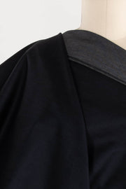 Twilight Indigo Italian Cotton Denim Woven