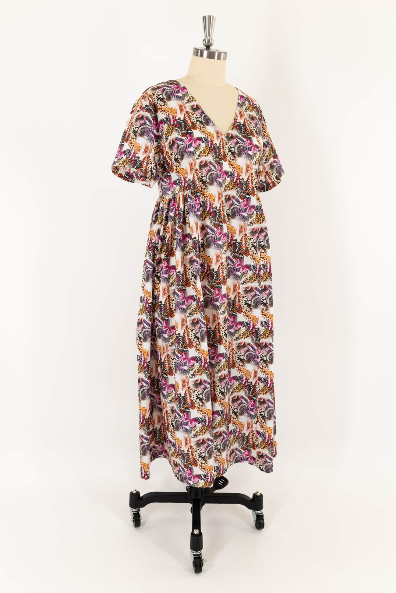 Butterfly Print R Comey Dress