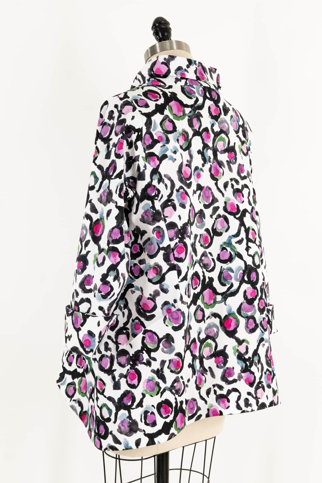 Rosebud Stretch Cotton Jacket