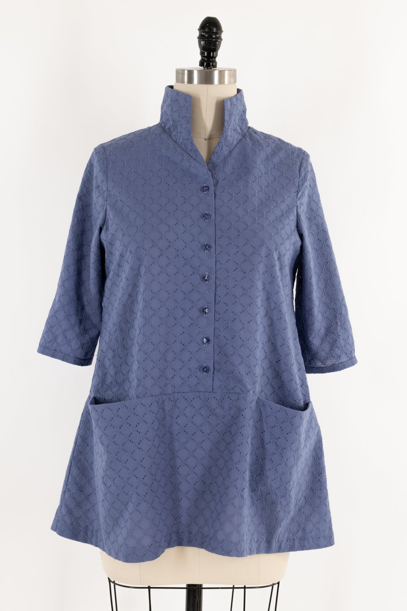 Heliotrope Eyelet Tunic