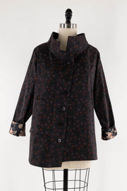 Midnight Dots Cotton Jacket