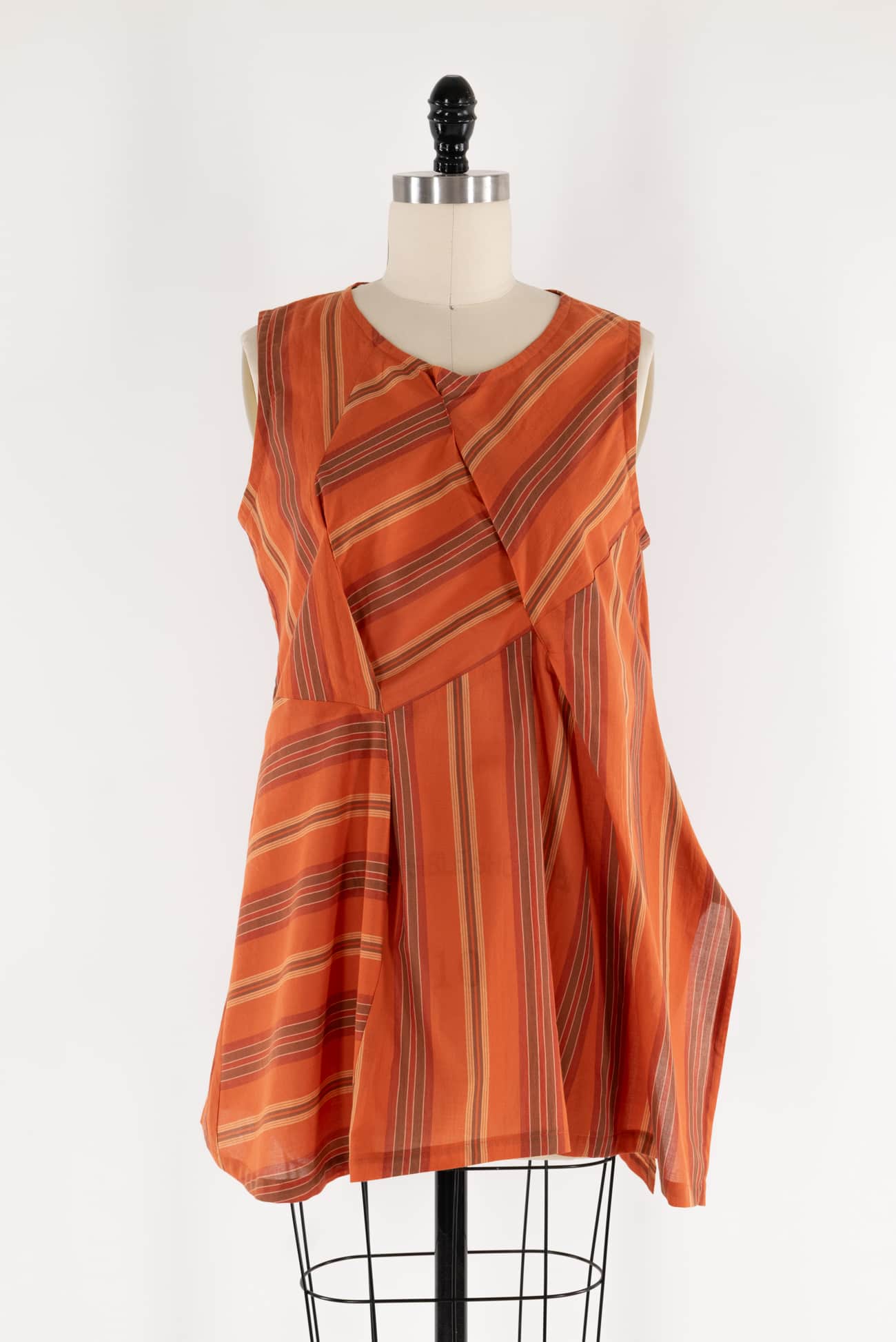 Satsuma Stripe Cotton Tunic