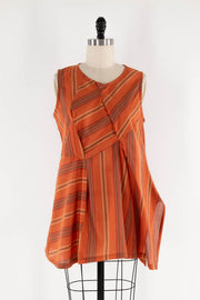 Satsuma Stripe Cotton Tunic