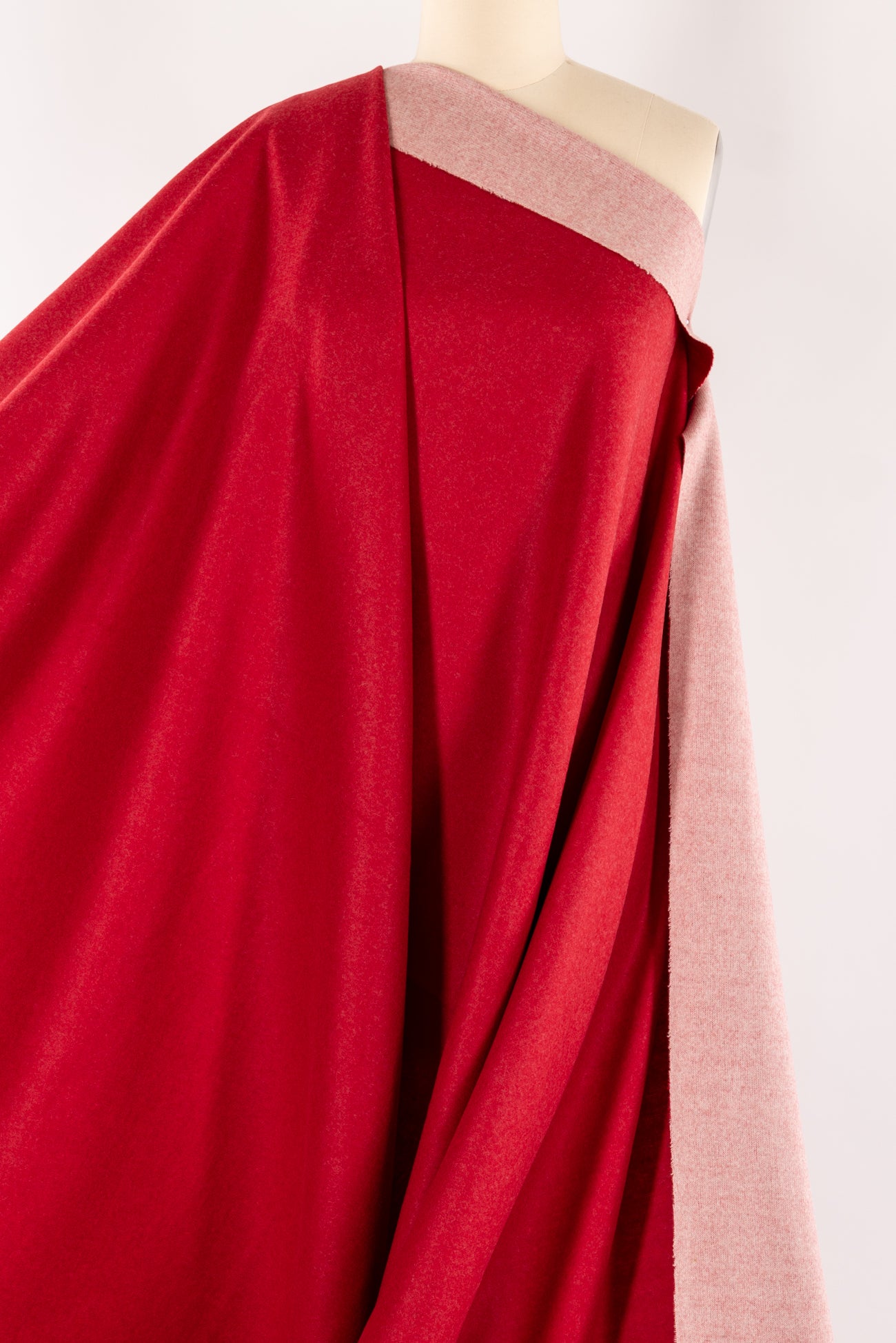 Vermillion Wool Blend Double Knit