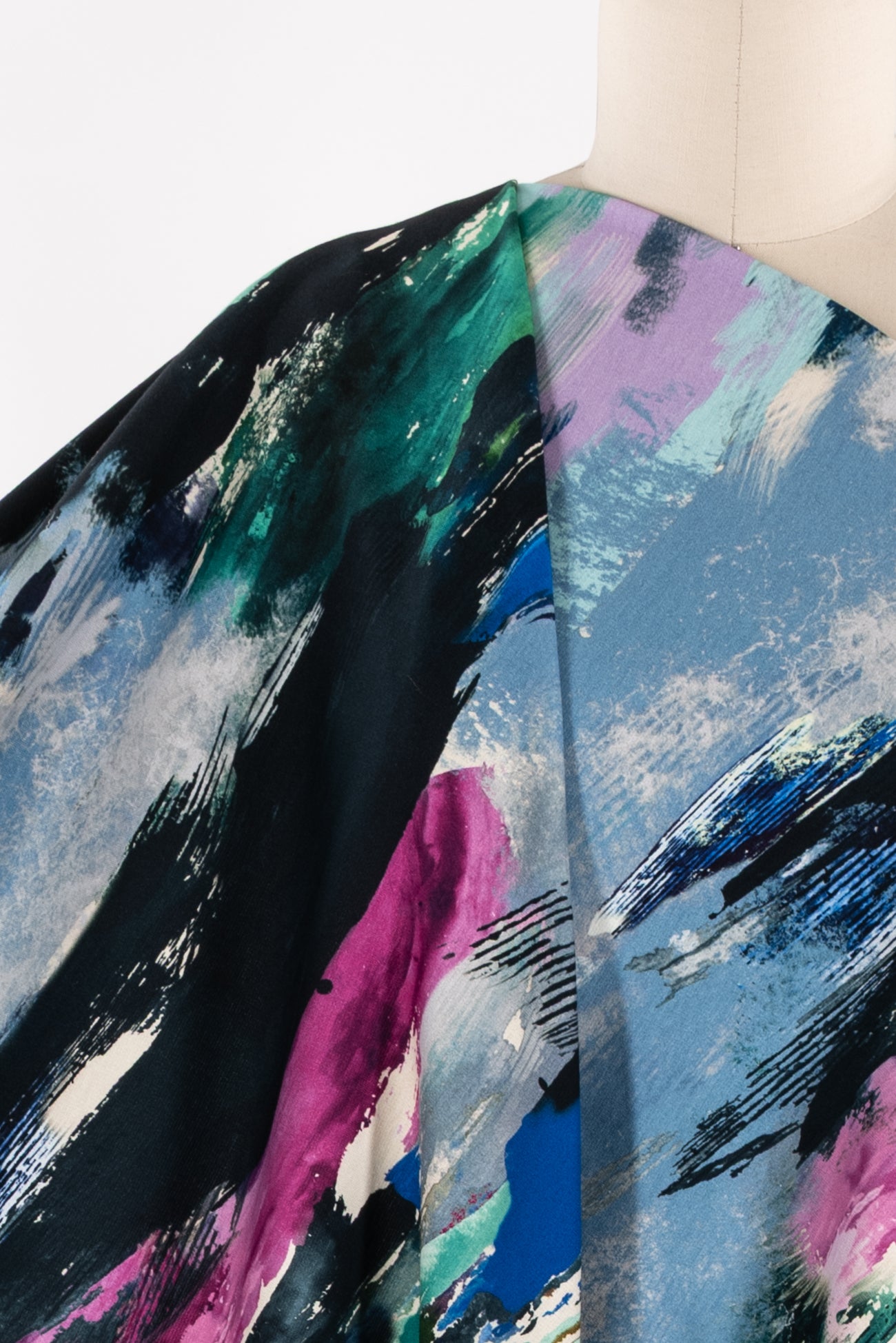 Vida Blue Italian Ponte Knit