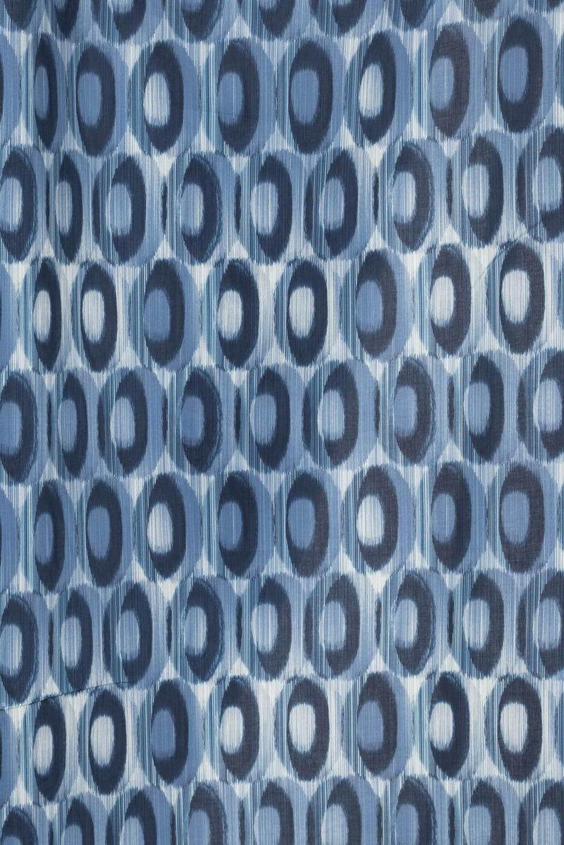 Vida Blue Cotton Woven - Marcy Tilton Fabrics