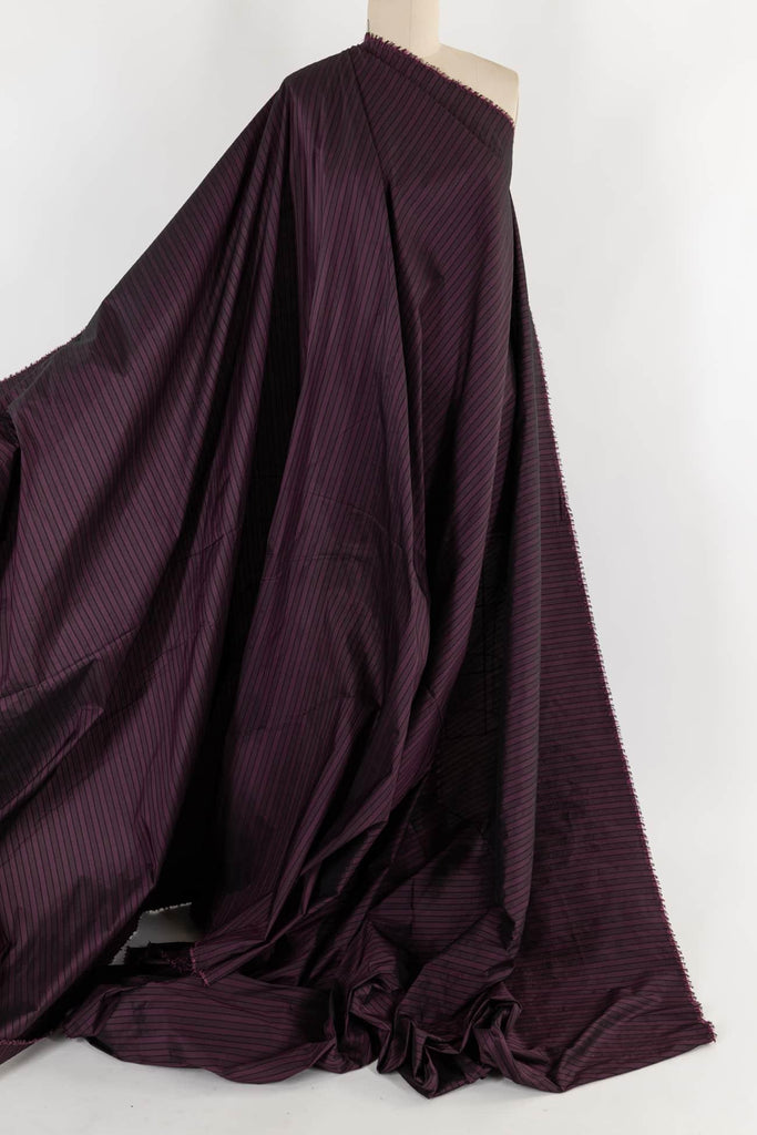 Vintage Ruby Stripe Woven - Marcy Tilton Fabrics