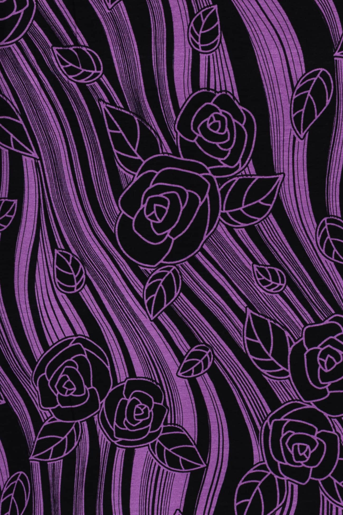 Violet Swirl Rayon Knit