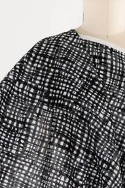 Wabi Check Japanese Cotton Seersucker Woven