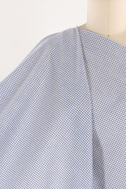 Walter Check Italian Cotton Woven