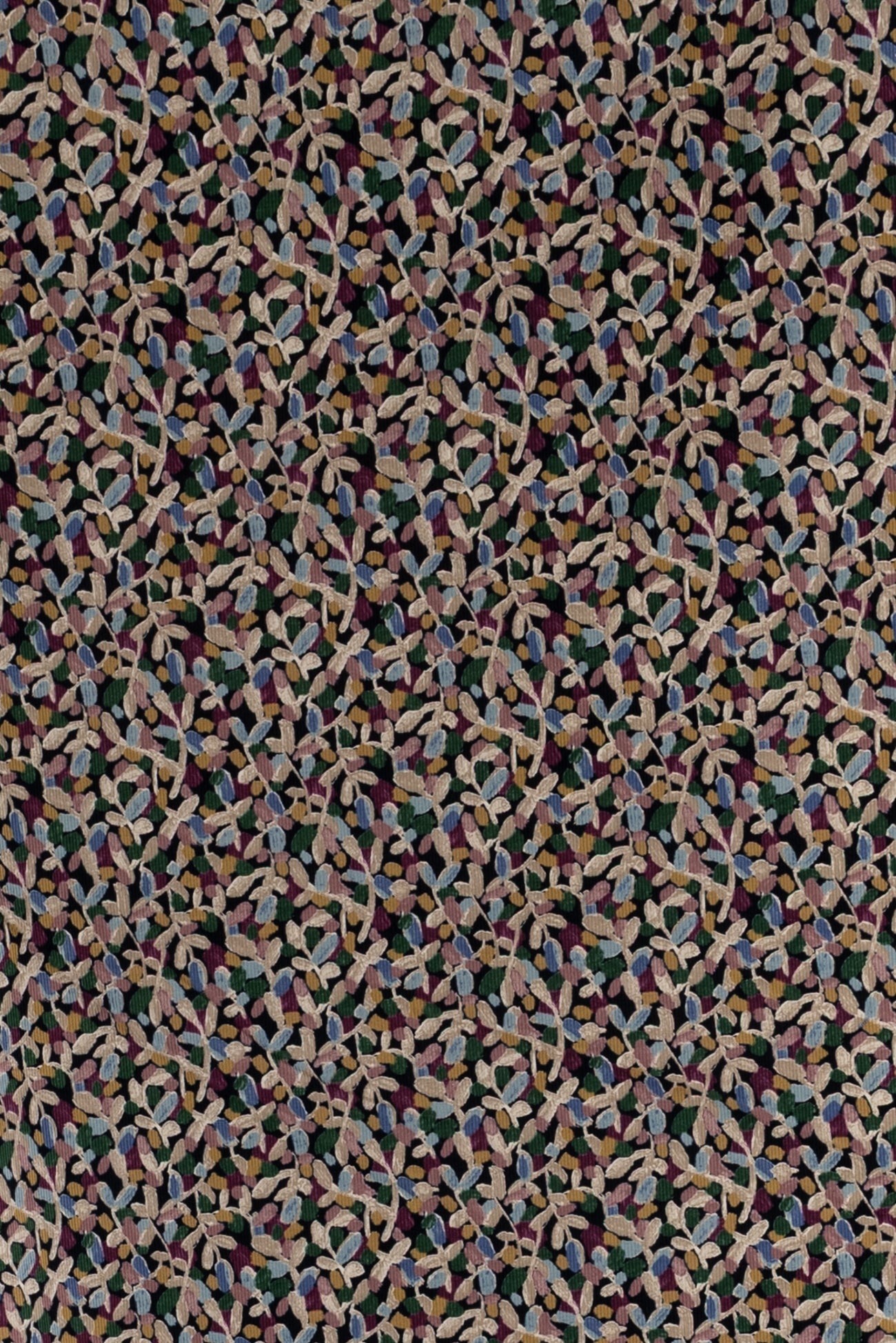 Watercolor Buds Japanese Corduroy Woven