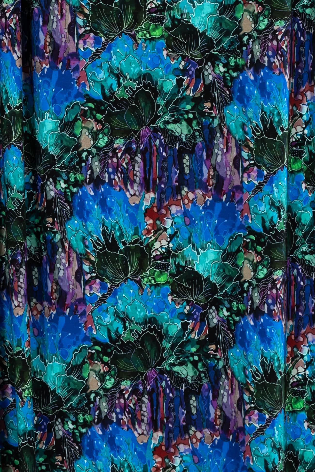 Water Garden Dutch Viscose Knit