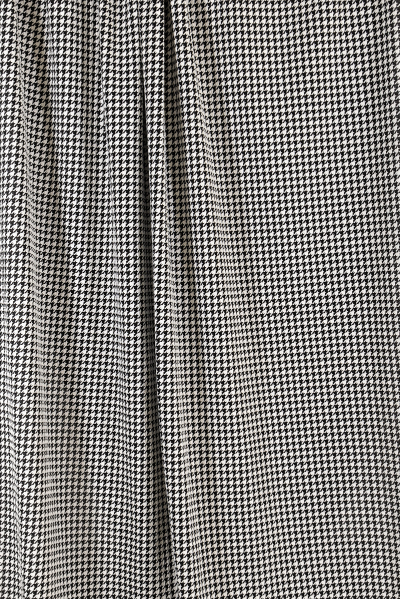 Watson Houndstooth Cotton/Rayon Knit