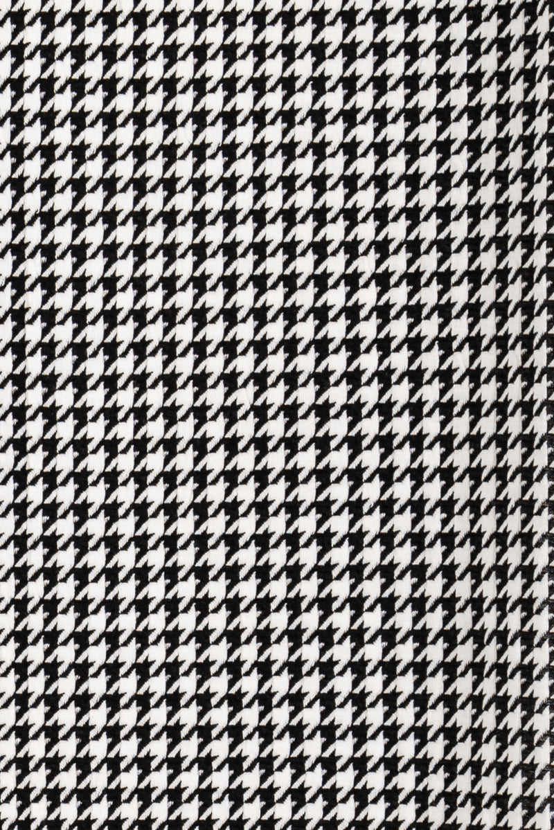 Watson Houndstooth Cotton/Rayon Jacquard Knit