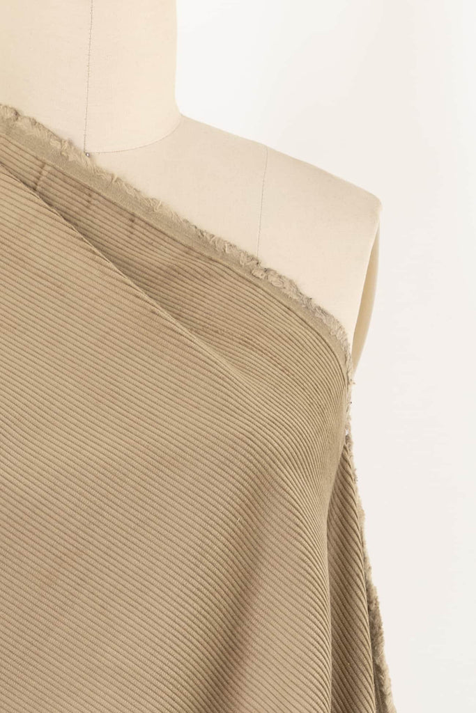 Wet Sand Cotton Corduroy - Marcy Tilton Fabrics