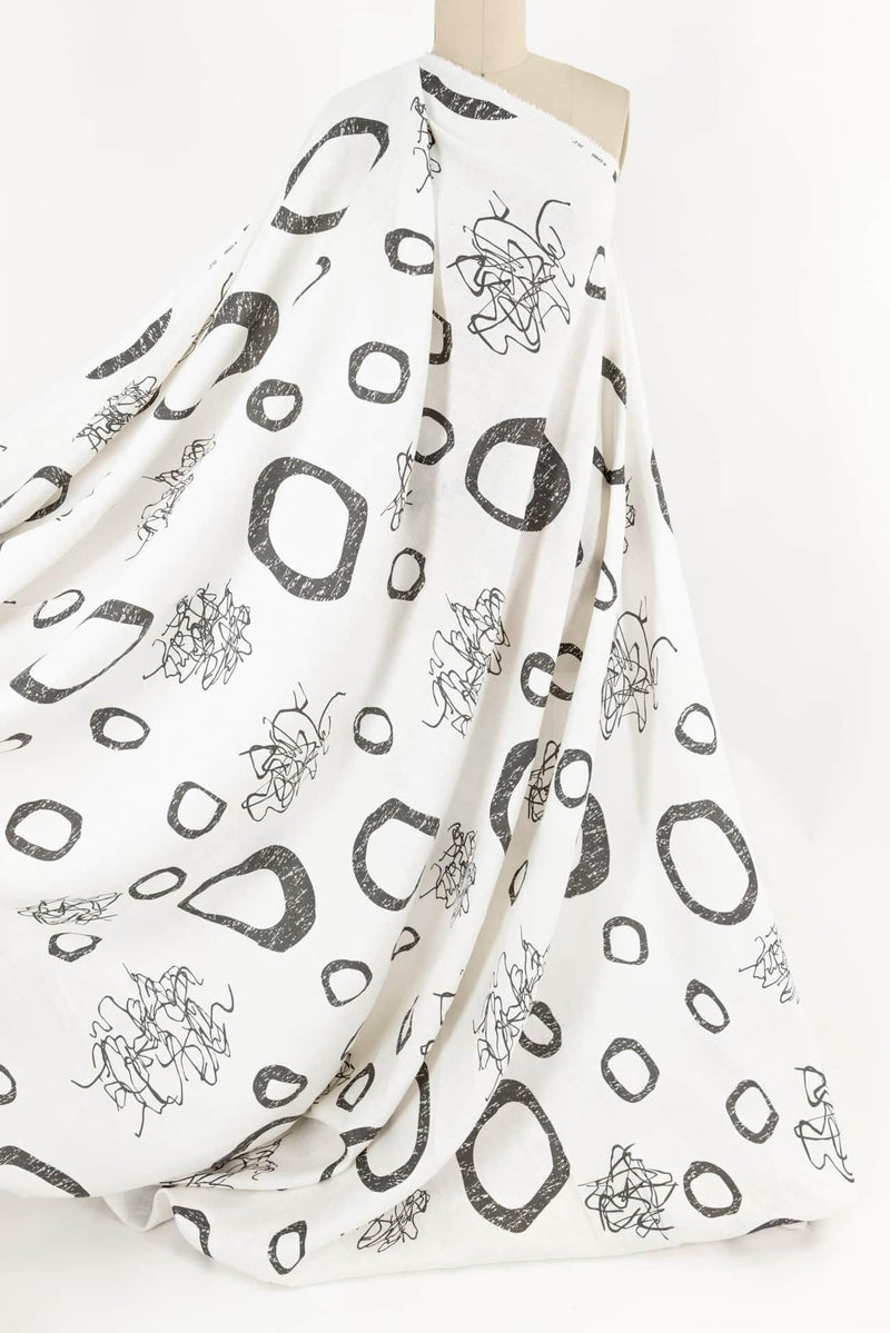 White Cloud Linen Woven - Marcy Tilton Fabrics