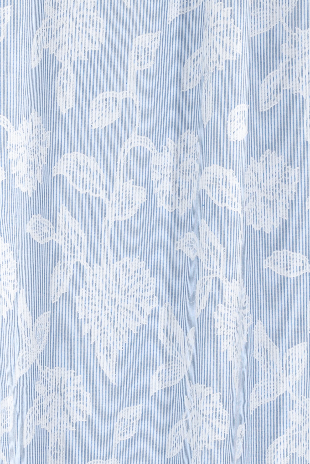 Jasmine Floral Stripe Indian Cotton Jacquard Woven