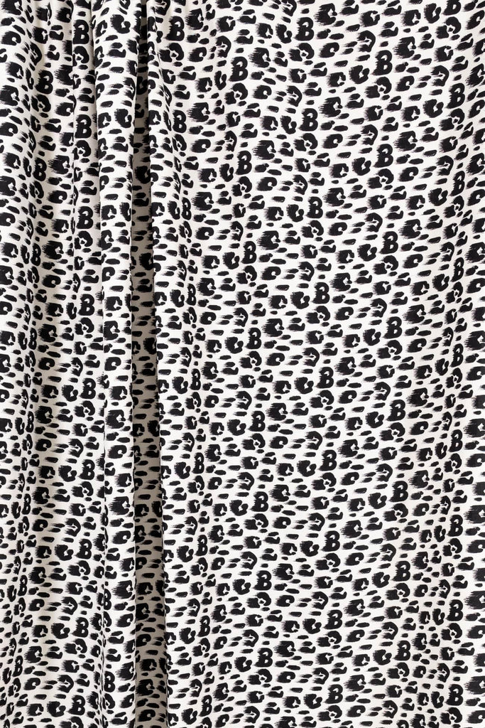 White Panthera Woven - Marcy Tilton Fabrics