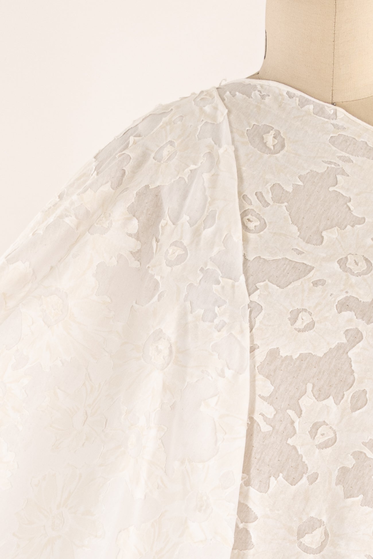 White Poppy Burnout Knit