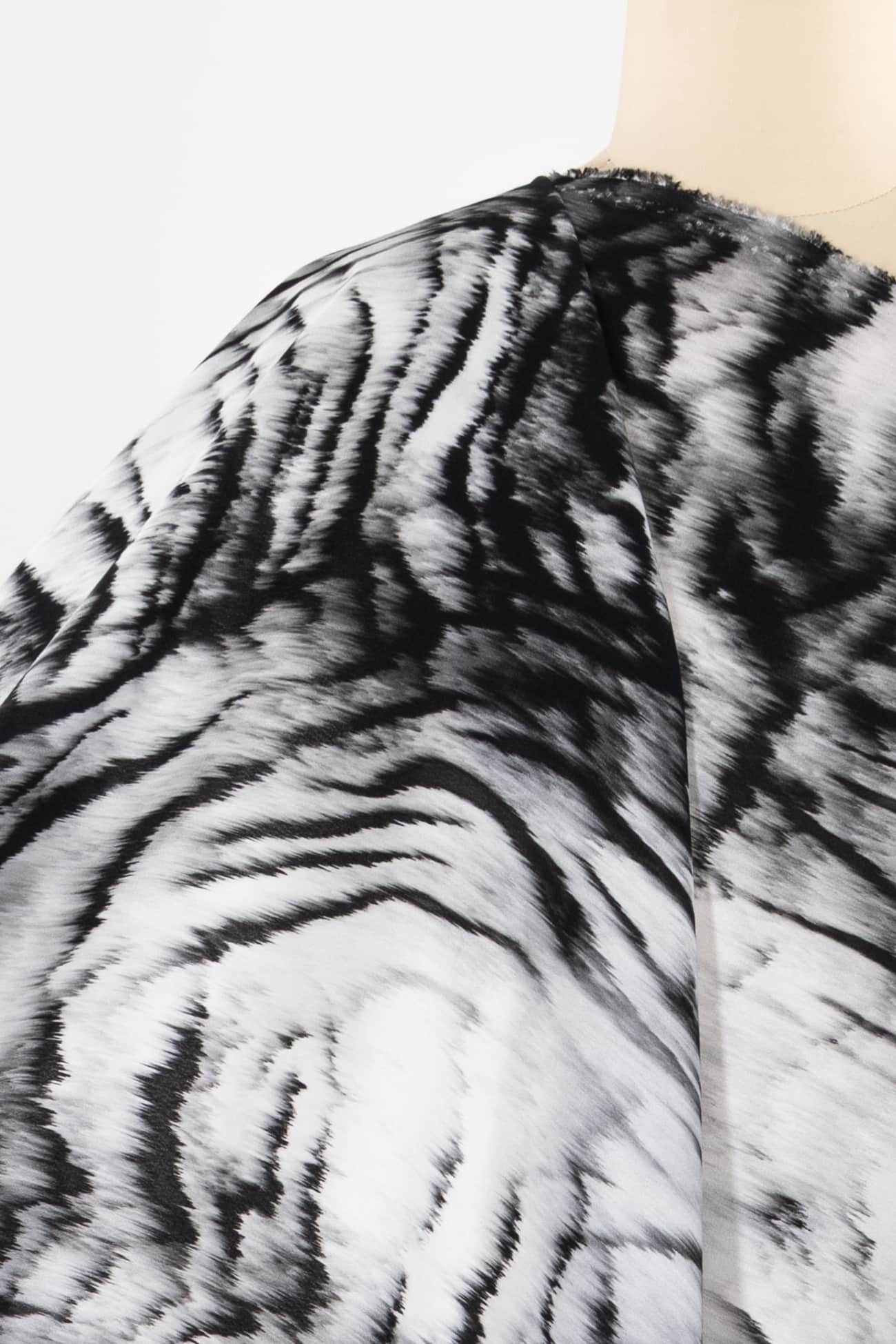 White Tiger Rayon Crepe Woven