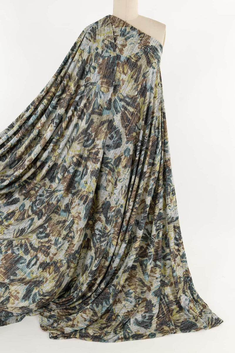 Wild Bloom Viscose/Poly Knit - Marcy Tilton Fabrics