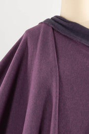 Wild Orchid Danish Cotton Blend Fleece Knit