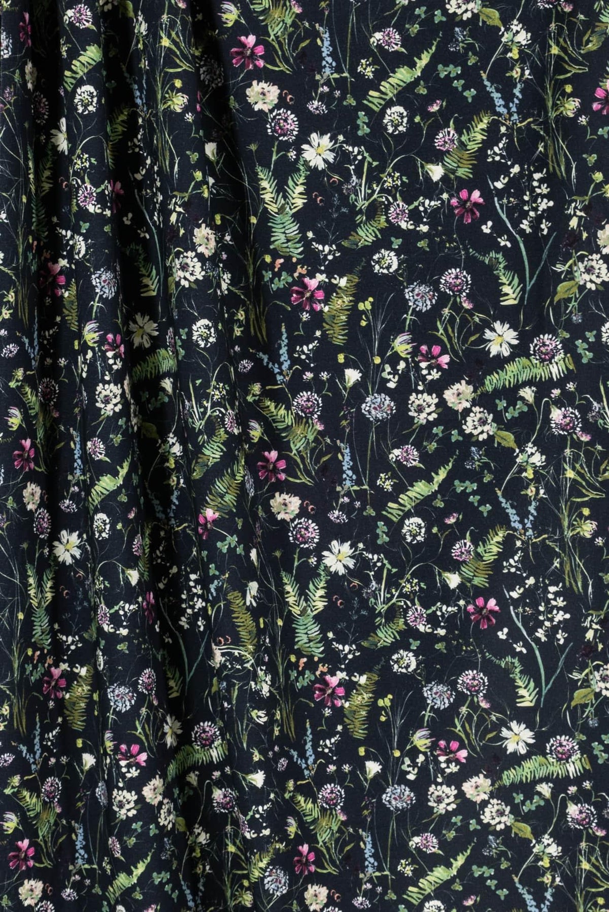 Wild Flower Cotton/Spandex Knit - Marcy Tilton Fabrics