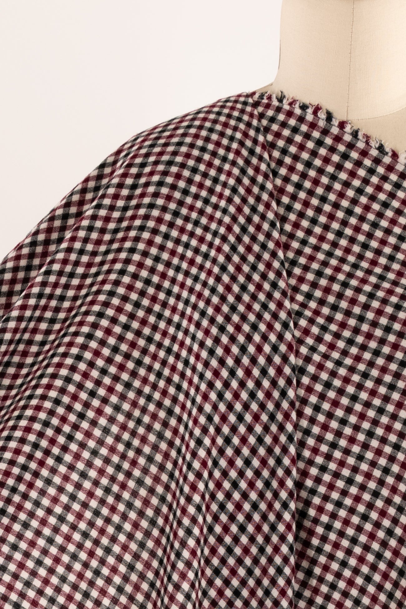 Windsor Checks Viscose/Wool Woven