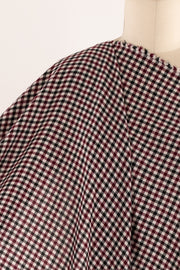 Windsor Checks Viscose/Wool Woven