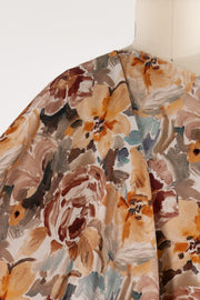 Wood Rose Viscose/Linen Woven