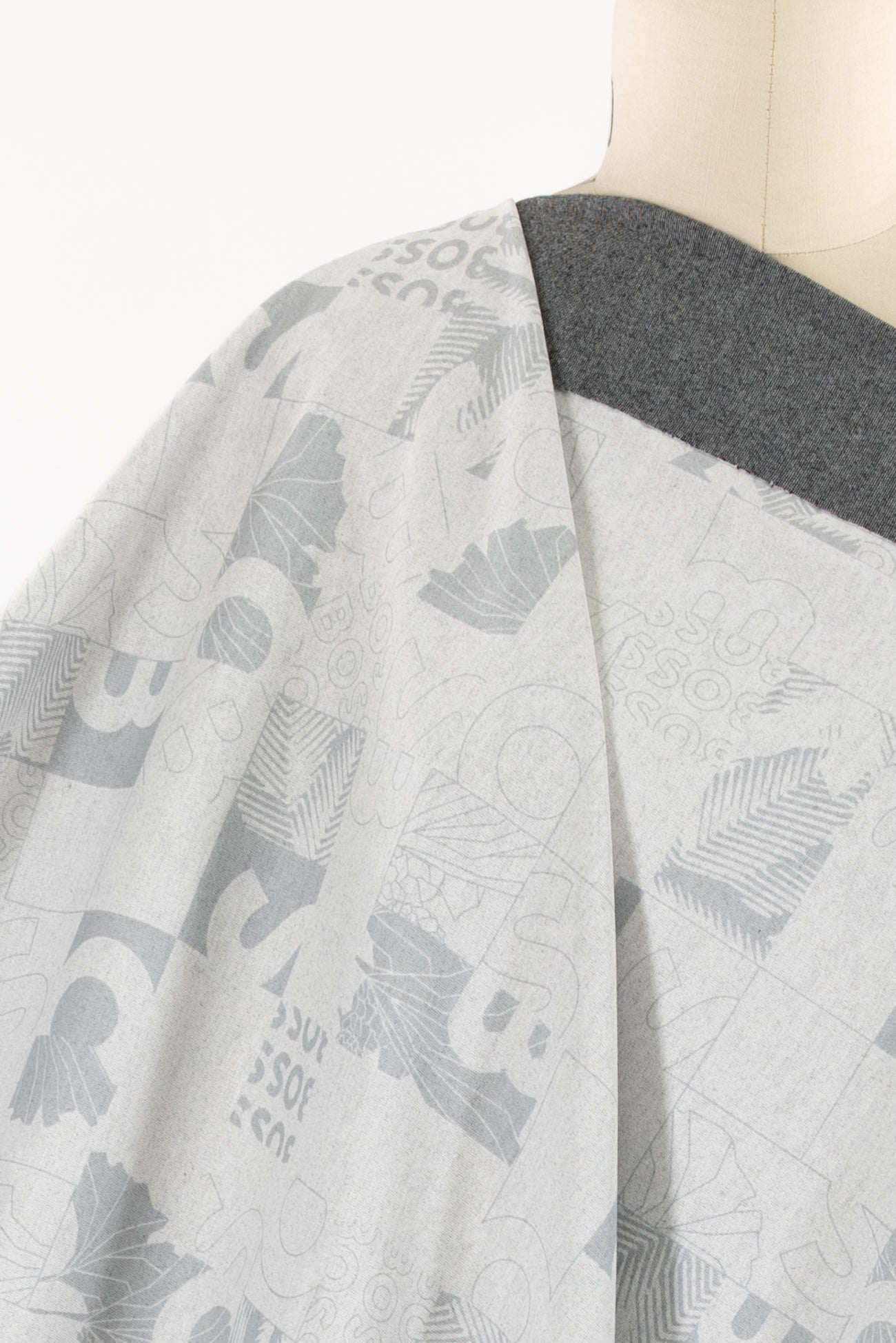 Word Play Cotton Double Knit