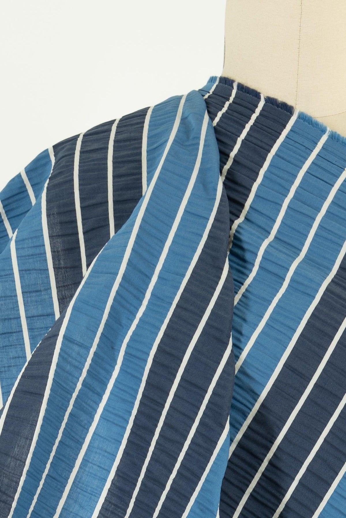 Beach Front Stripe Italian Woven - Marcy Tilton Fabrics
